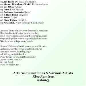 Arturas Bumsteinas - Rixc Remixes download free