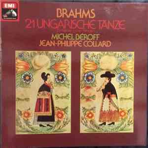 Brahms – Michel Béroff, Jean-Philippe Collard - 21 Ungarische Tänze Für Klavier Zu Vier Händen download free