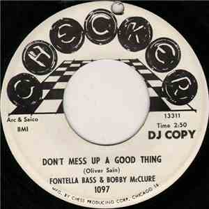 Fontella Bass & Bobby McClure - Don't Mess Up A Good Thing download free