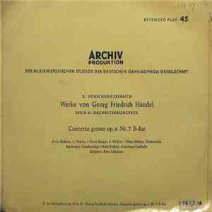 Georg Friedrich Händel - Concerto Grosso Op. 6 Nr 7 B-dur download mp3 flac
