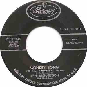 Jape Richardson With The Echoes  - Monkey Song / A Teen-Age Moon download free