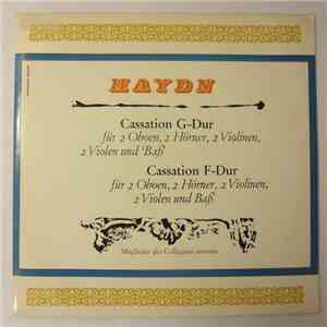 Joseph Haydn, Collegium Aureum - Cassation G-dur / Cassation F-dur download free