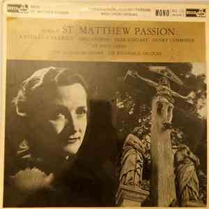 J.S. Bach / The Jacques Orchestra / Dr. Reginald Jacques - St. Matthew Passion - Record 2 download free