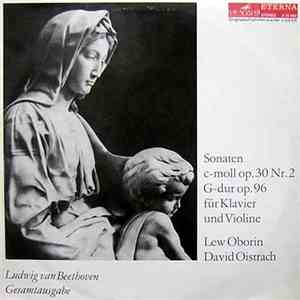 Ludwig van Beethoven / Lew Oborin, David Oistrach - Violinsonaten Op. 30 Nr. 2, Op. 96 download free