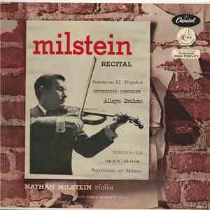 Nathan Milstein - A Milstein Recital download free