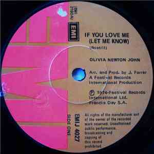 Olivia Newton-John - If You Love Me (Let Me Know) / Brotherly Love download free