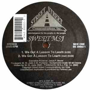 Sweet MSJ / A.C. AuFunkster & Sweet MSJ - We Got A Lesson To Learn / Work It A.C. / I'm Too Good For Drugs / I Want To Love You download free