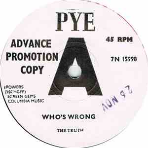The Truth  - Who's Wrong / She's A Roller download free